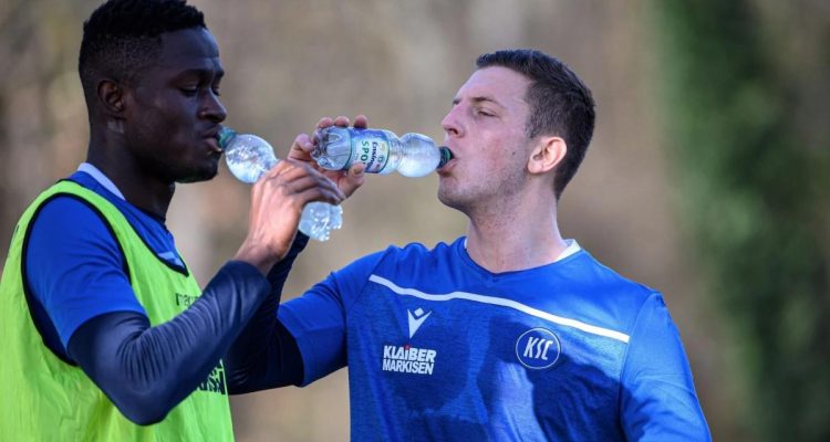 footballer hydration
