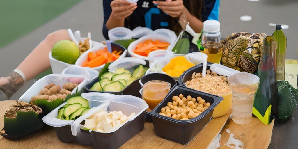 Une bonne nutrition avant un match pour bien manger