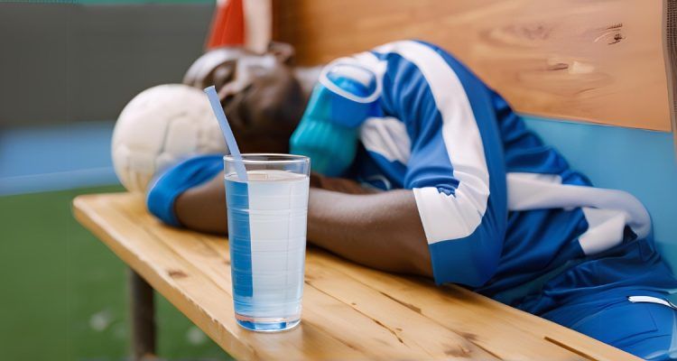 Hydratation et sommeil apres un match de foot