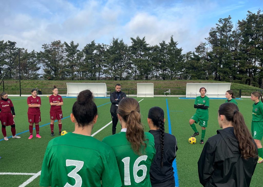 Devenir joueuse de foot